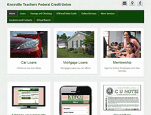 Tablet Screenshot of ktfcu.org